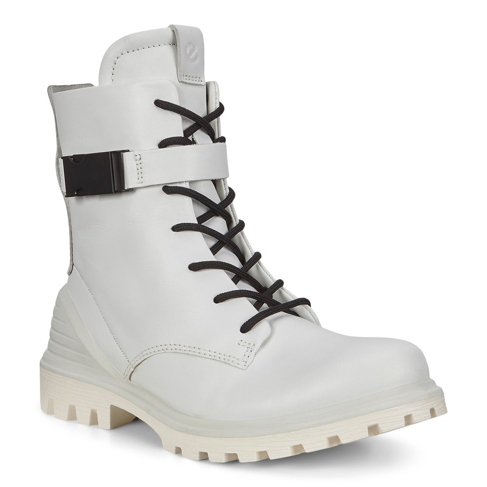 Botas Mujer - ECCO Tredtray Mid-Cut Buckled - Blancos - EMQ610354